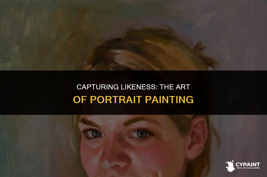 what is a painting called when someone poses for you
