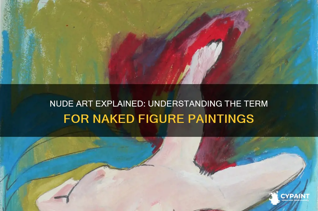 what is a painting of naked people called