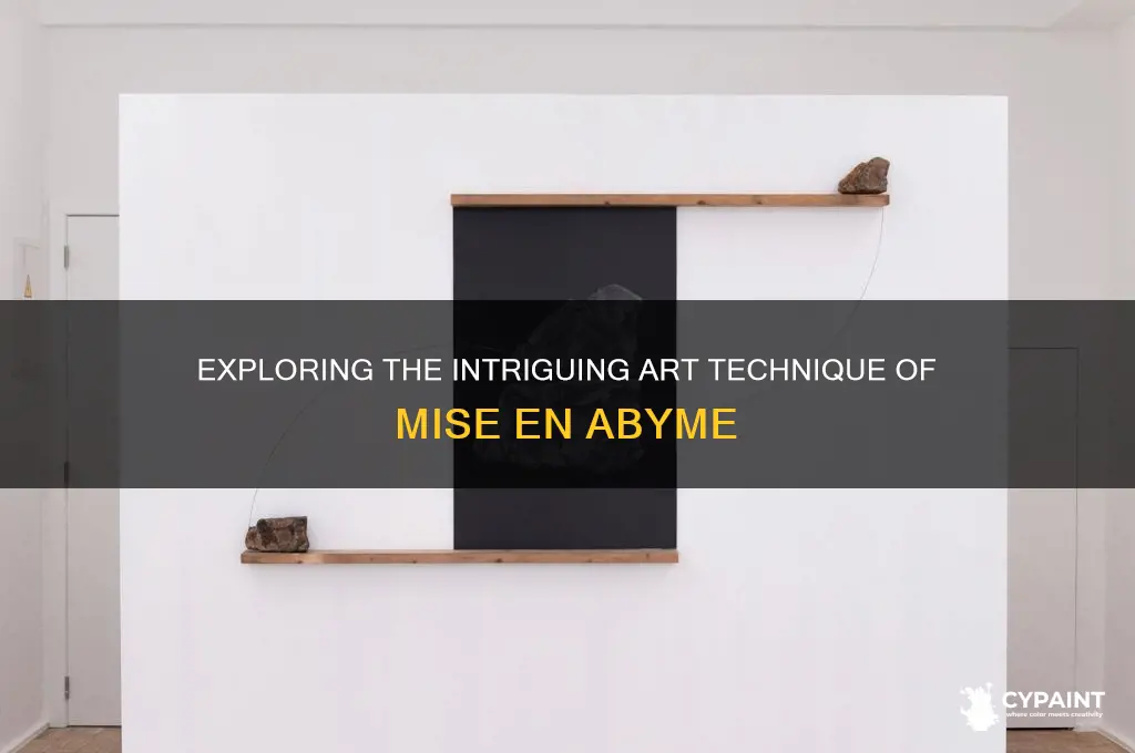 what is a painting within a painting called