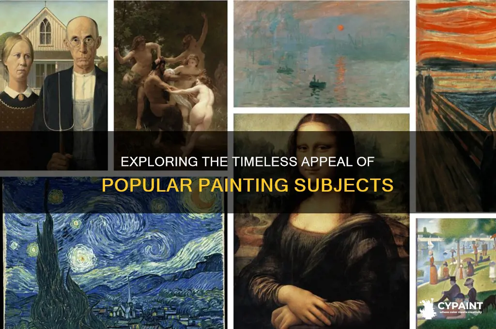 Exploring The Timeless Appeal Of Popular Painting Subjects | CyPaint
