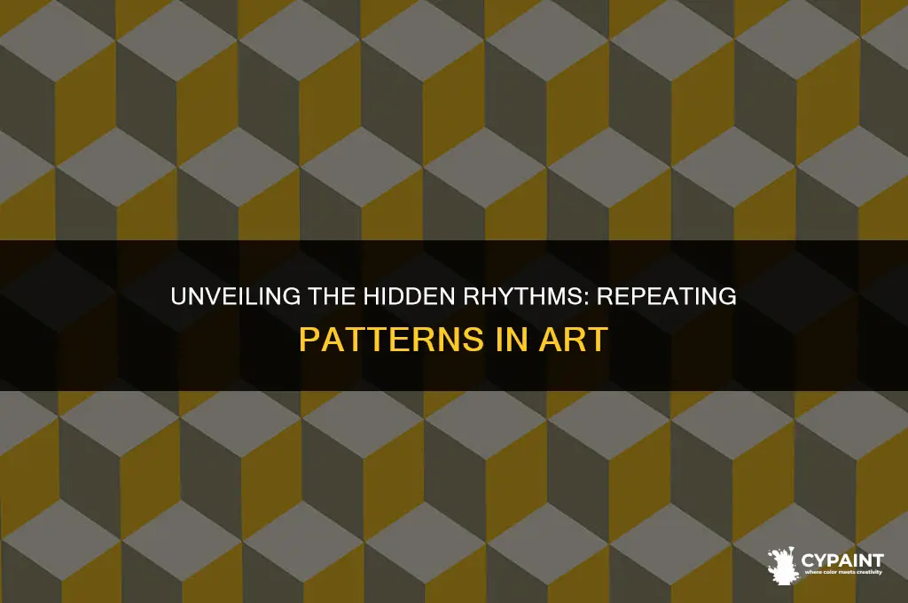 what is a repeating pattern or motif in a painting