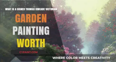 Exploring the Value of Signed Thomas Kinkade Victorian Garden Paintings