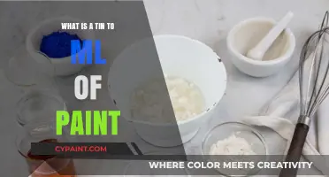 Converting Paint Quantities: Understanding Tin Sizes in Milliliters