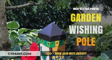 Discover the Charm of Tole Painted Garden Wishing Poles
