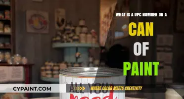 Decoding the Mystery: What's That UPC Number on Your Paint Can?
