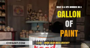 Decoding the Mystery: What's That UPC Number on Your Paint Can?