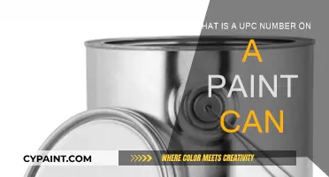 Understanding UPC Numbers on Paint Cans