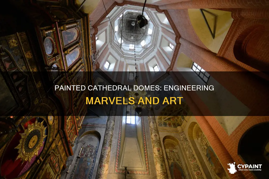 what is a vaulted painted dome in a cathedral