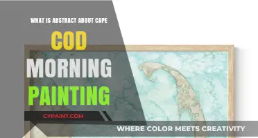 Unveiling the Abstract Beauty of Cape Cod Morning Painting