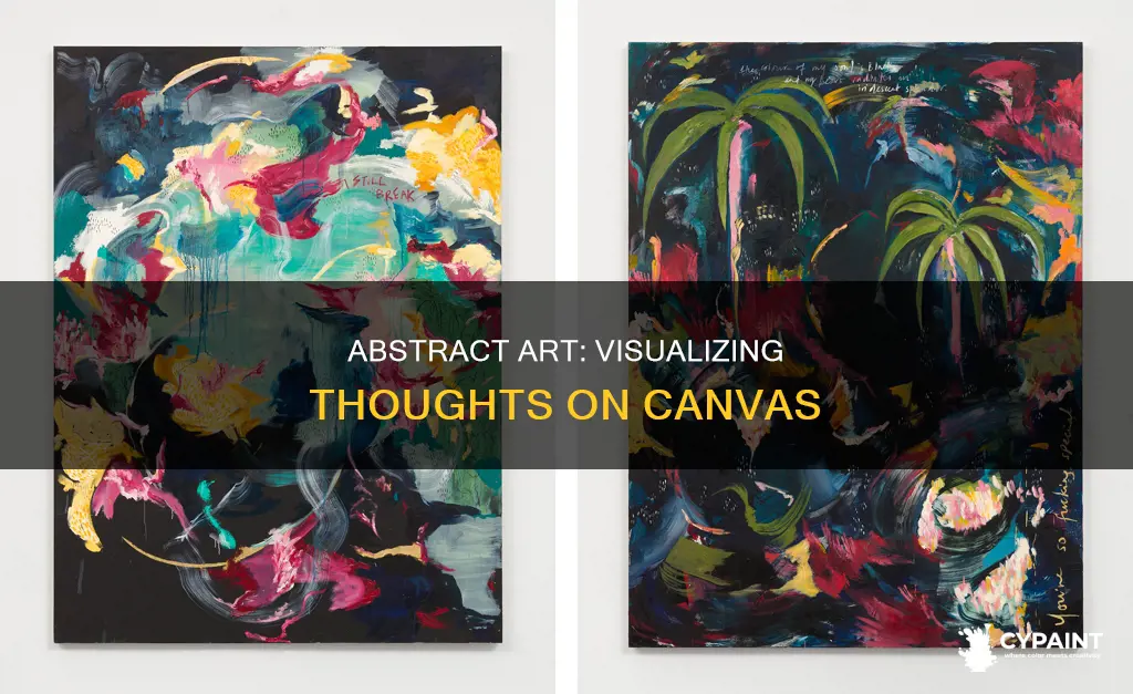 what is abstract paintings thagmt refer to thought called