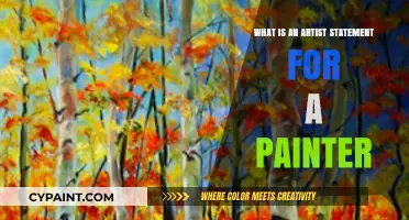 Understanding the Artist Statement: A Painter's Guide to Self-Expression