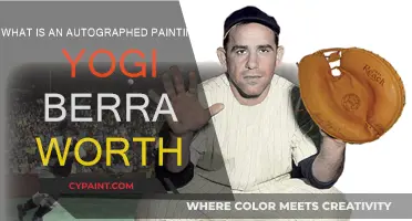 Yogi Berra Autographed Painting: How Much Is It Worth?