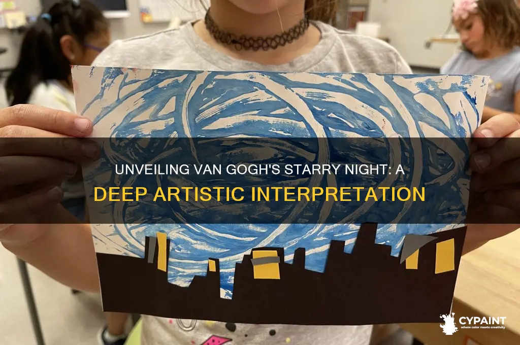 what is an interpretation of starry night painting