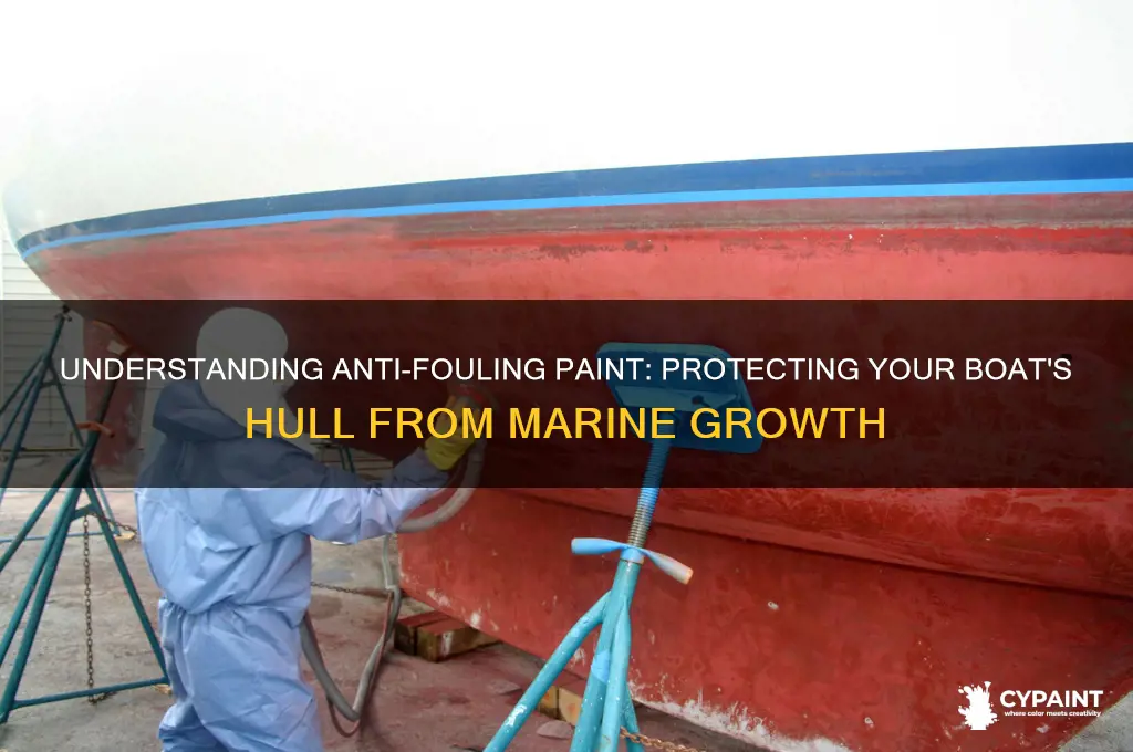 what is anti-fouling paint for a boat