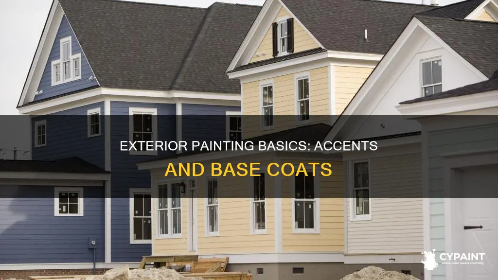 what is base accent and accent in exterior painting