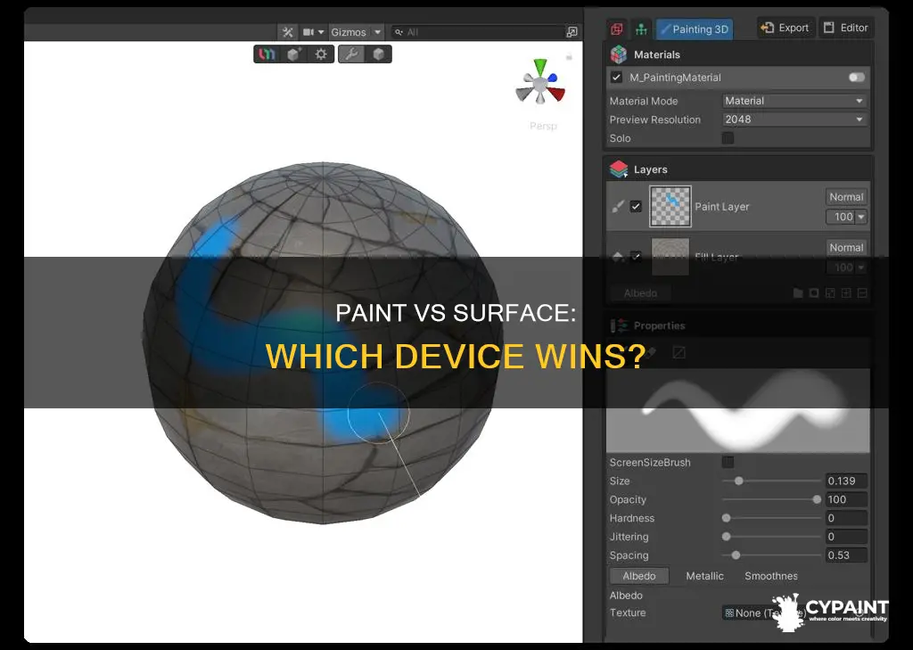 what is better 3d paint or surface pro 4