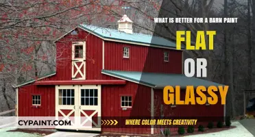 Flat vs. Glossy: The Ultimate Guide to Barn Paint Finishes