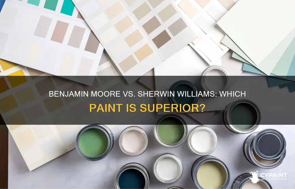 what is better paint benjamin moore or sherwin williams