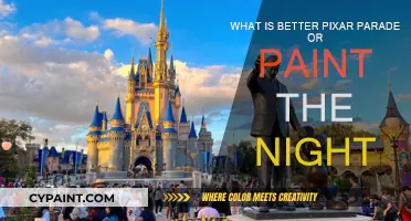Pixar Parade vs. Paint the Night: Which Lights Up More?
