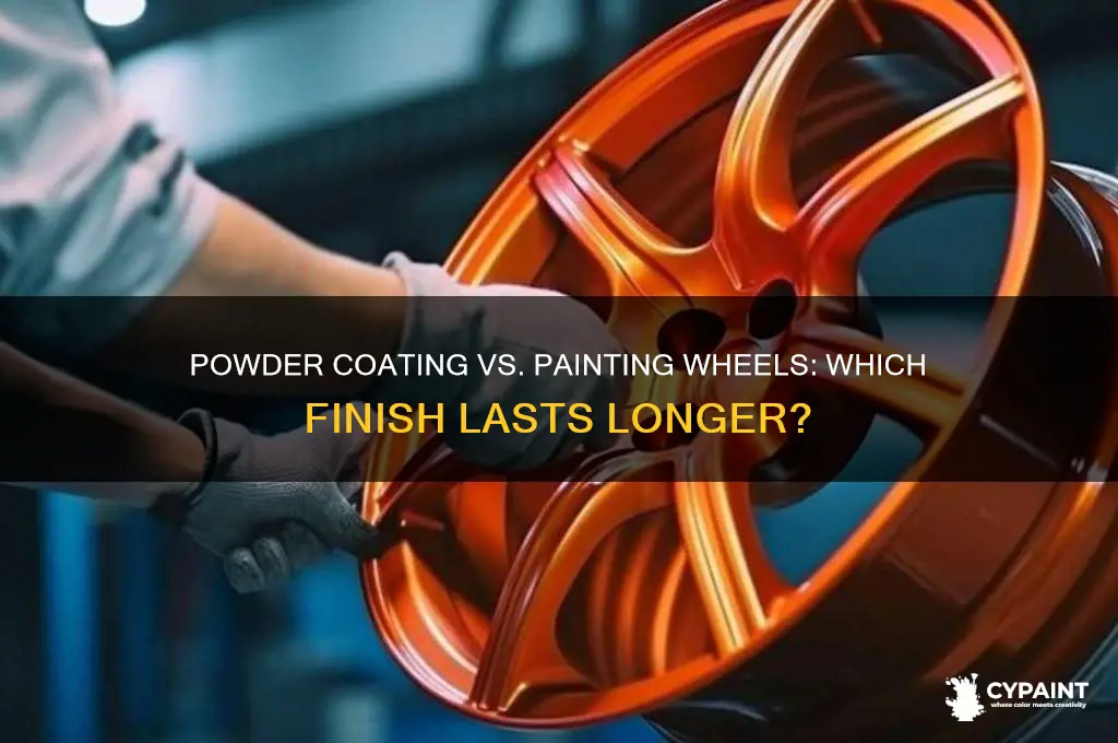 what is better powder coating or painting wheels