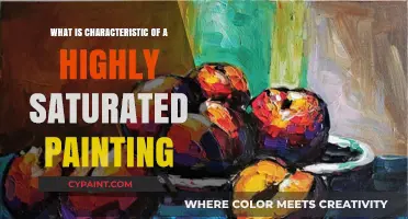 Vibrant Hues: Defining Traits of Highly Saturated Paintings Explained
