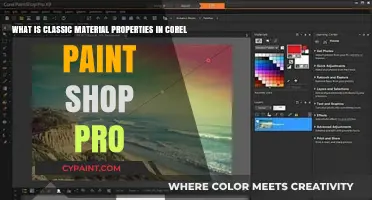 Exploring Classic Material Properties in Corel PaintShop Pro