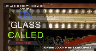 The Art of Time: Reverse-Painted Glass Clocks
