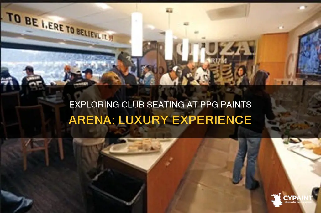what is club seating at ppg paints arena