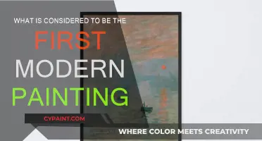 Modern Art's Spark: The First Modern Painting