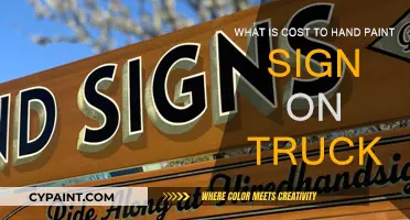 Hand-Painted Truck Sign Costs: How Much?