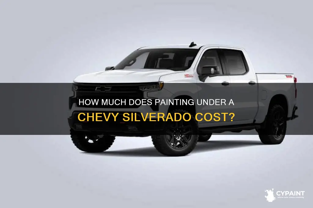 what is cost to paint under chevy silverado