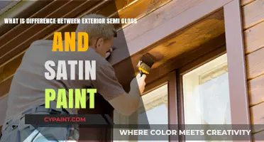 Unveiling the Subtle Differences: Exterior Semi-Gloss vs. Satin Paint