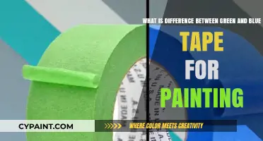 Unraveling the Mystery: Green vs. Blue Painter's Tape