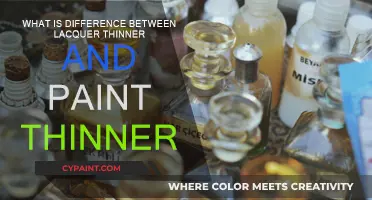 Lacquer vs. Paint Thinner: What's the Difference?