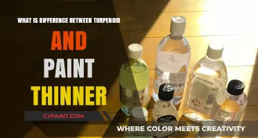 Turpenoid vs. Paint Thinner: Understanding Key Differences for Artists
