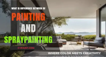 UV Painting vs. Spray Painting: Techniques, Effects, and Applications Compared