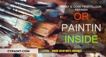 Refinishing Floors: Paint First or Last?