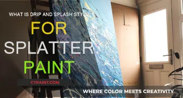 Drip and Splash: Exploring the Art of Splatter Paint