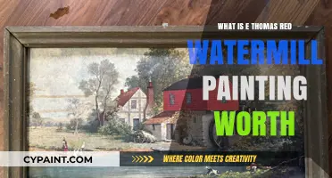 E. Thomas Red Watermill Painting Value: A Comprehensive Worth Analysis