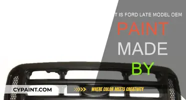 Ford's Paint Supplier: Who Makes Their Late-Model OEM Paint?