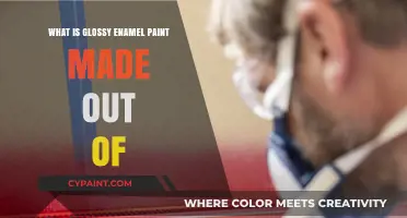 Glossy Enamel Paint Composition: Ingredients and Manufacturing Process Explained
