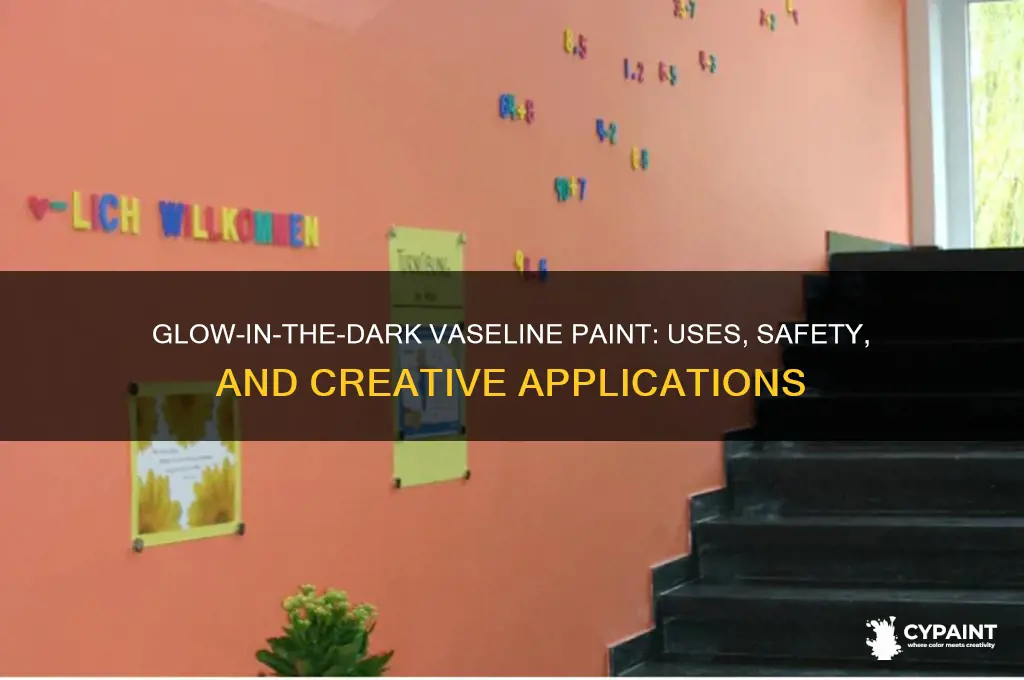 what is glow in the dark vasiline paint