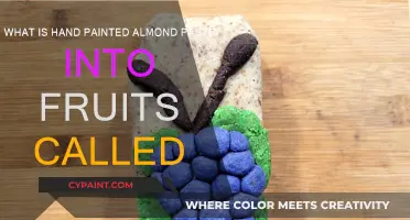 The Art of Hand-Painted Almond Paste Fruits