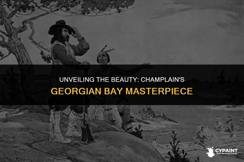 what is happening in the champlain in georgian bay painting