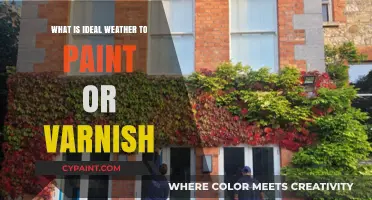 Perfect Conditions: Ideal Weather for Painting and Varnishing Success