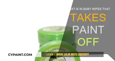 Baby Wipes: The Secret Paint Remover?
