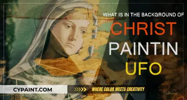 UFO in Christ Painting: What's the Story?