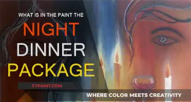 Paint the Night Dinner Packages: What's Included?