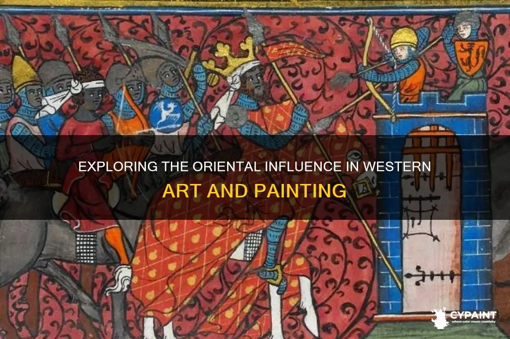 what is is the oriental in western painting