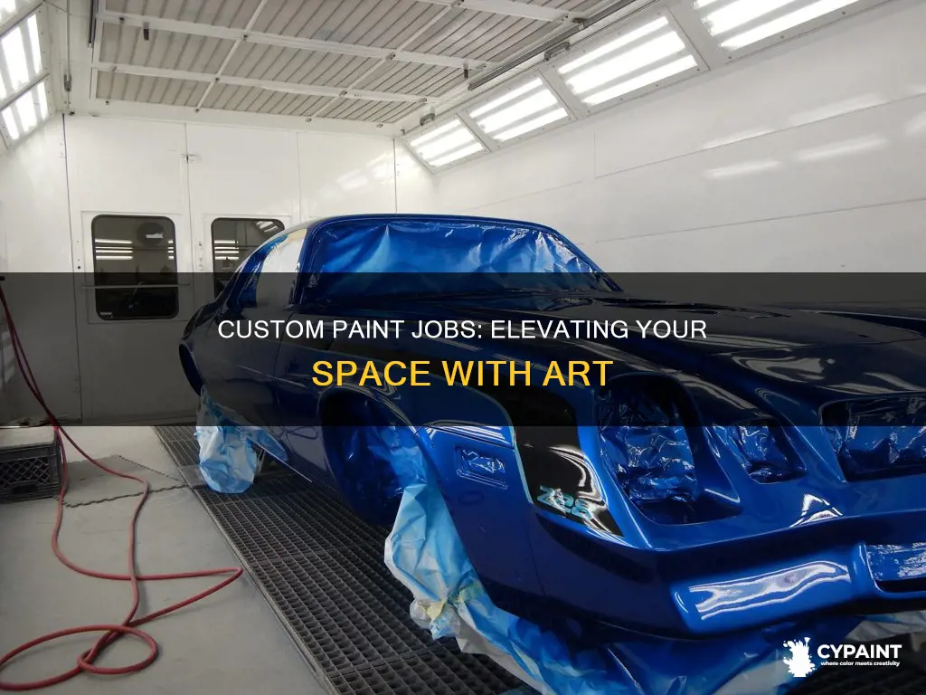 what is it called to have someone custom paint